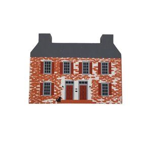 Cat's Meow Village John Belville House 1986 Village IV Series Signed Faline '88